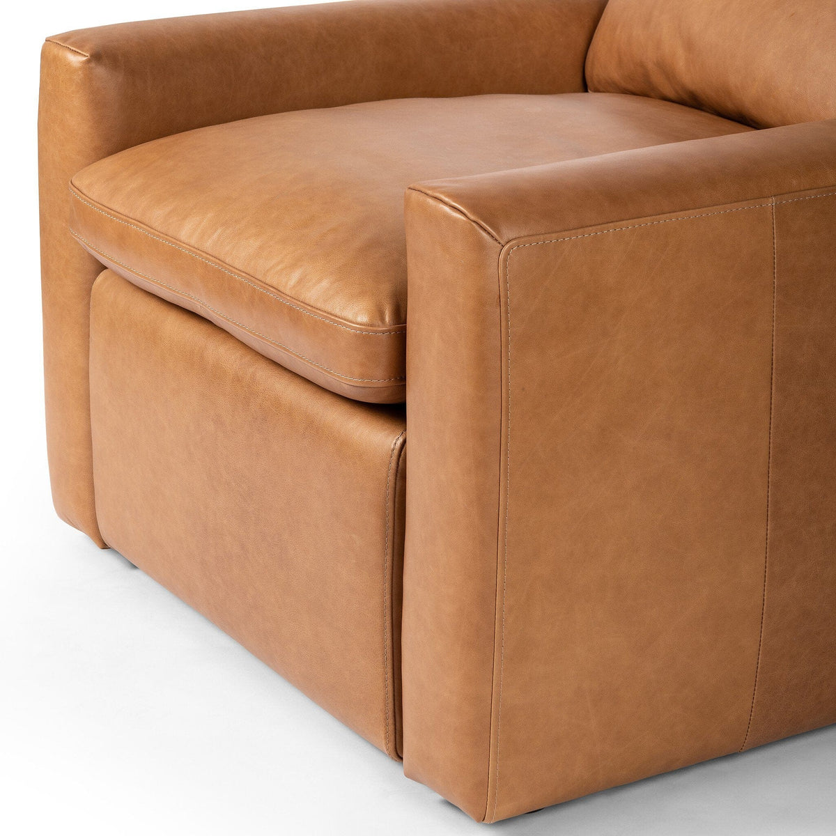 Tilly Butterscotch Leather Power Recliner