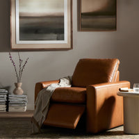 Tilly Butterscotch Leather Power Recliner