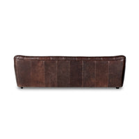 Farrow Cigar Brown Leather Sofa