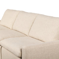 Tilly Power Recliner 3-Piece Sectional - Natural Performance Fabric