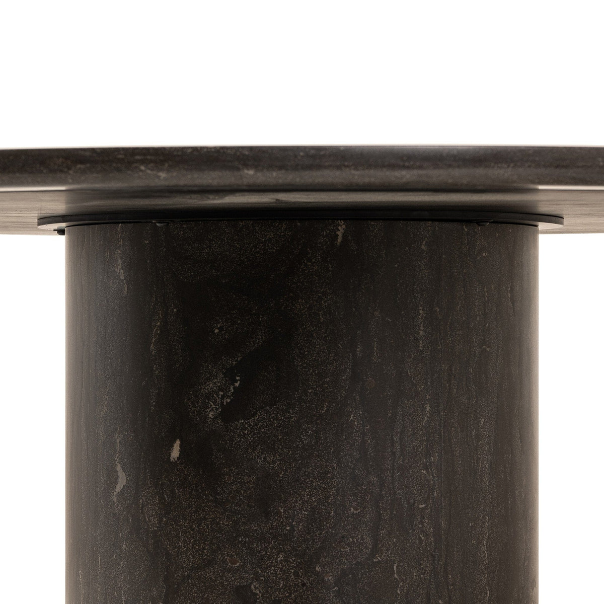 Diana Round Dark Bluestome Dining Table