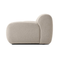 Carmine Flax Channel Tufted Sofa