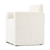 Ostend Flax Slipcover Dining Chair