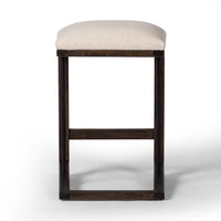 Finn Natural Upholstered Counter Stool