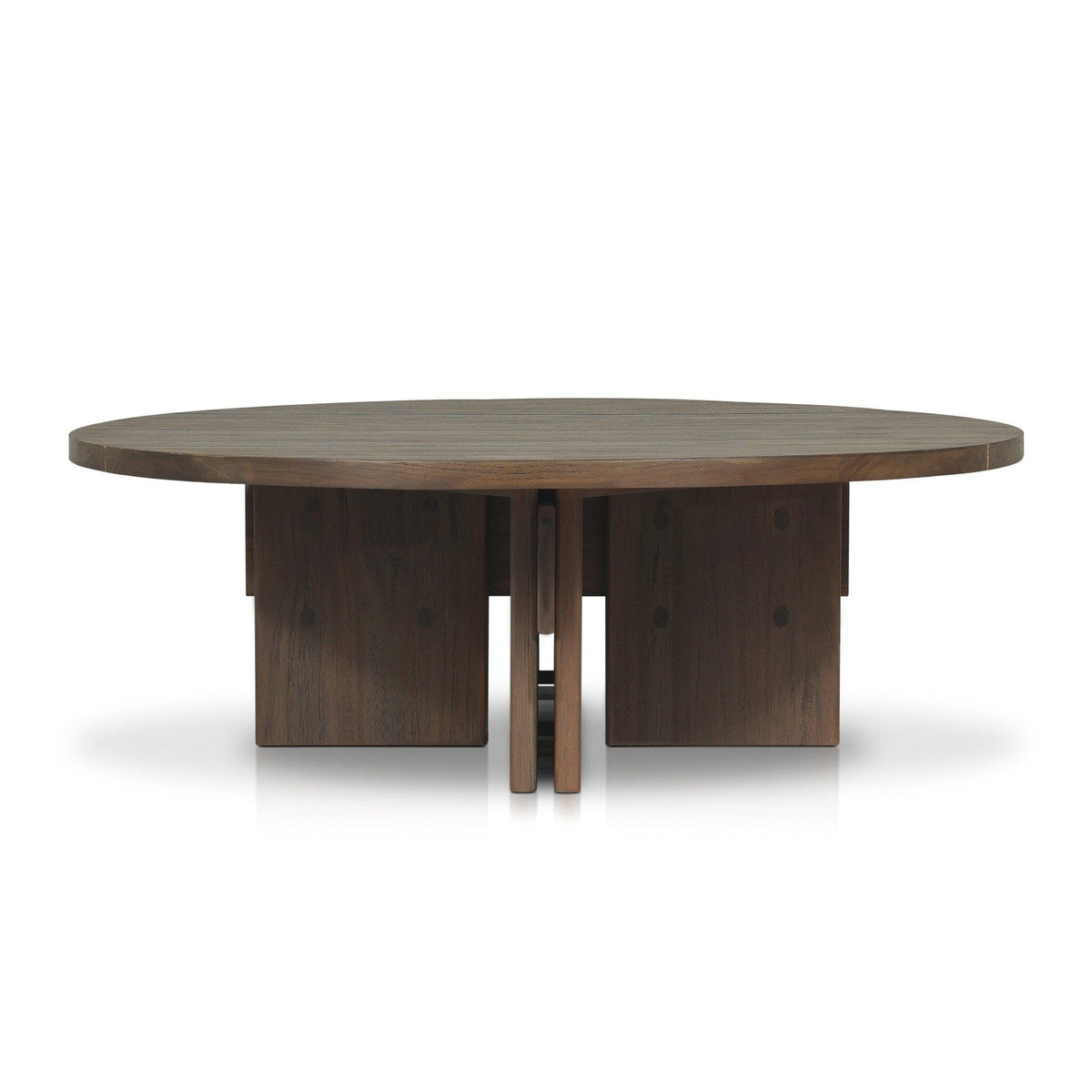 Riley Toasted Brown Teak Outdoor Coffee Table