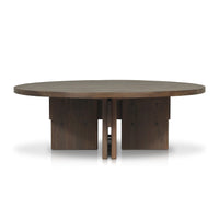 Riley Toasted Brown Teak Outdoor Coffee Table