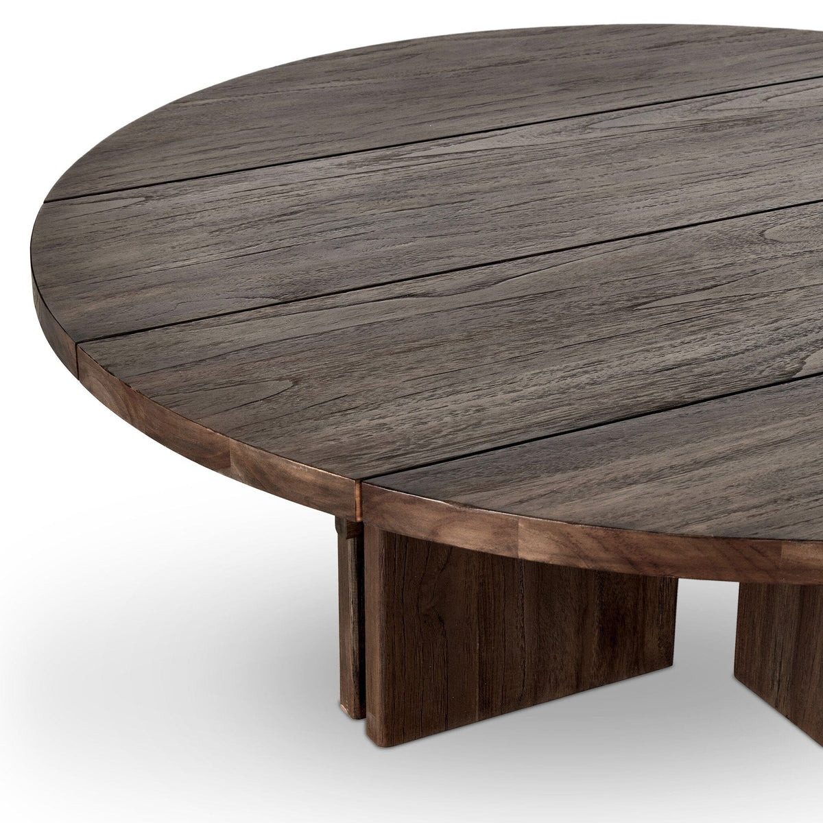 Riley Toasted Brown Teak Outdoor Coffee Table