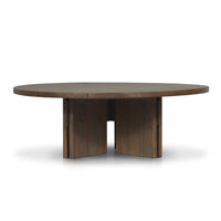 Riley Toasted Brown Teak Outdoor Coffee Table