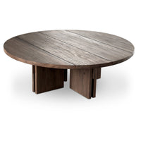 Riley Toasted Brown Teak Outdoor Coffee Table