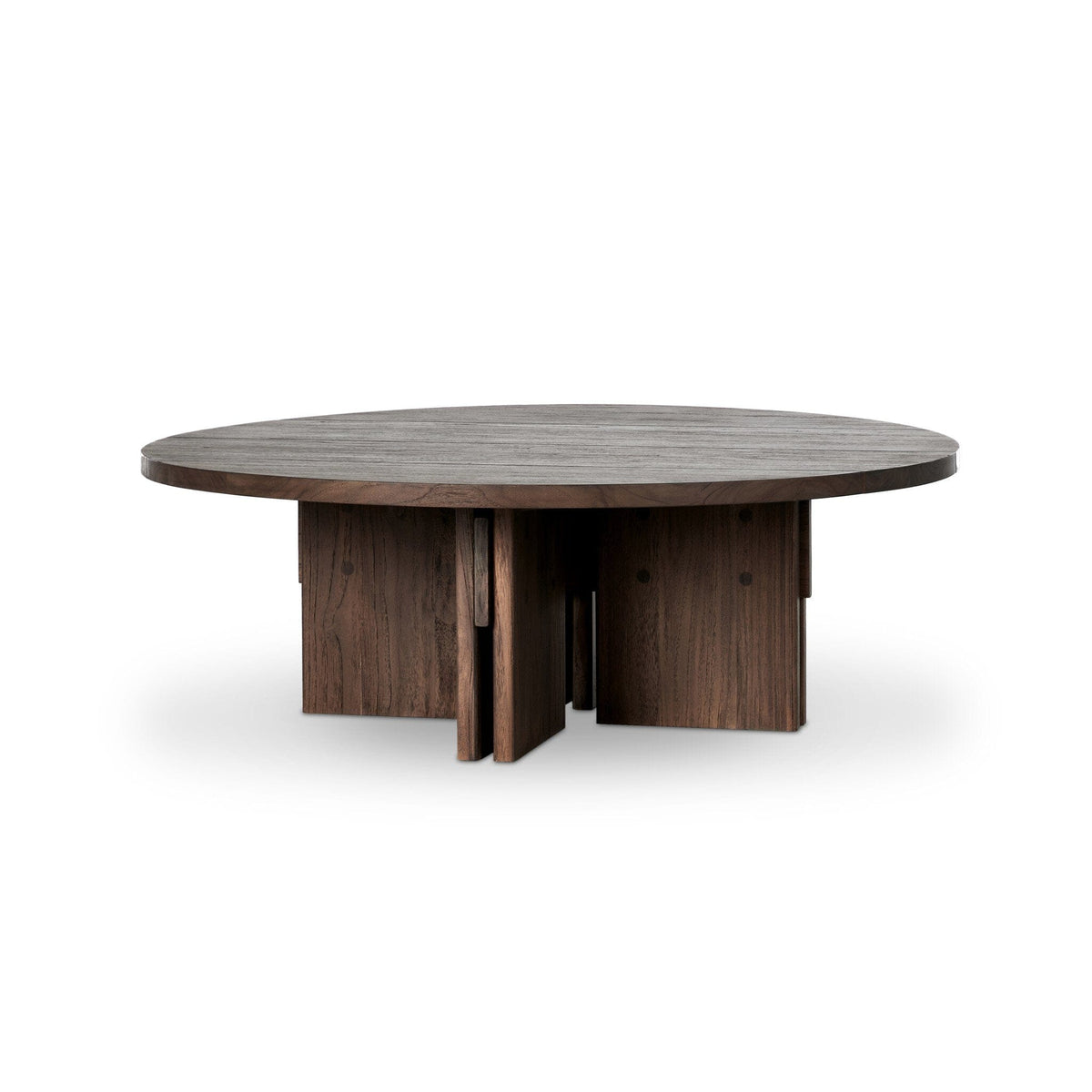 Riley Toasted Brown Teak Outdoor Coffee Table