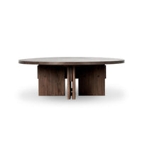 Riley Toasted Brown Teak Outdoor Coffee Table