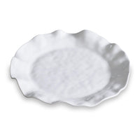 Havana White Round Serving Platter
