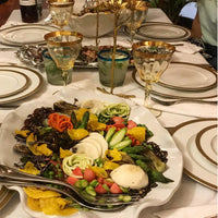 Havana White Round Serving Platter