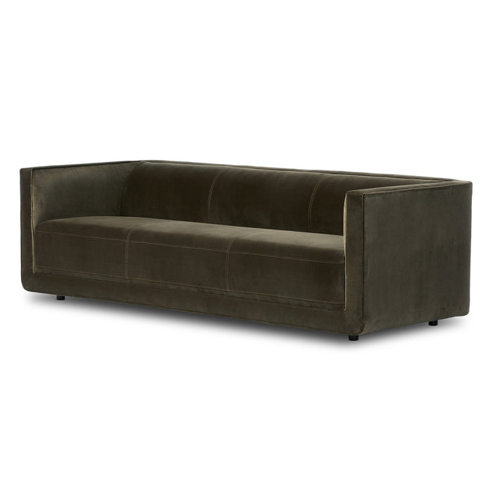 Porter Olive Upholstered Sofa