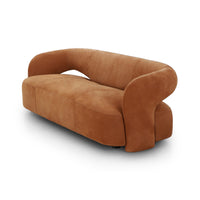 Mason Nubuck Cognac Sofa