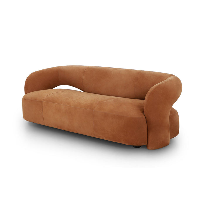 Mason Nubuck Cognac Sofa