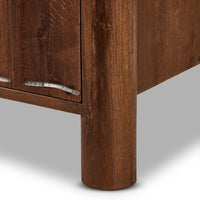 Ennis Cocoa Oak Tall Bar Cabinet