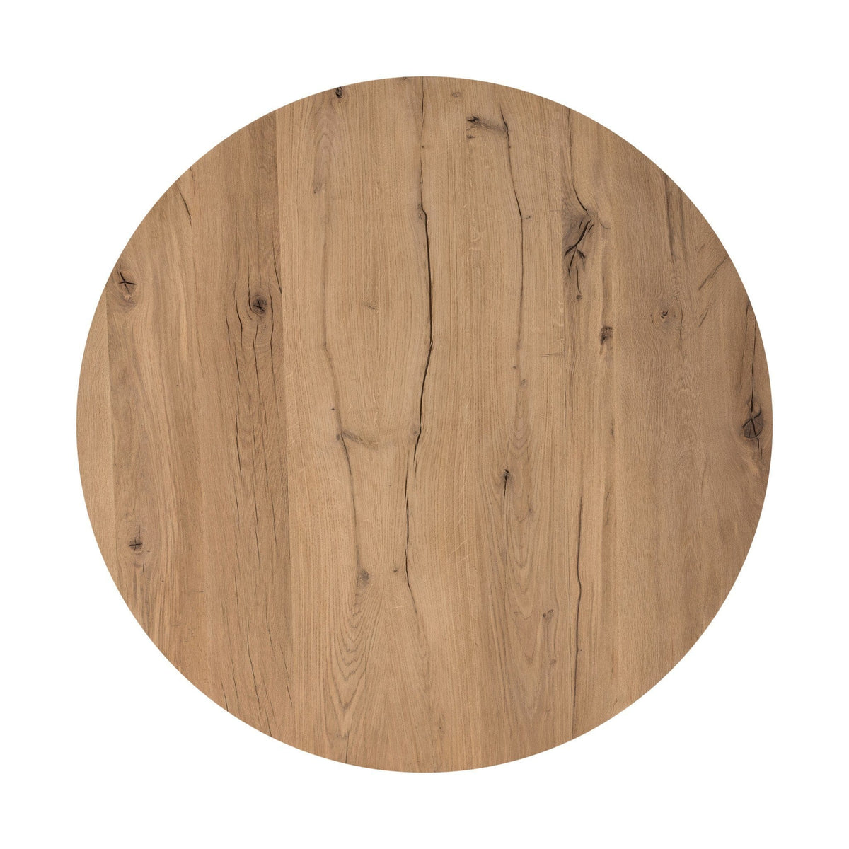 Marlow Natural Reclaimed French Oak Round Coffee Table