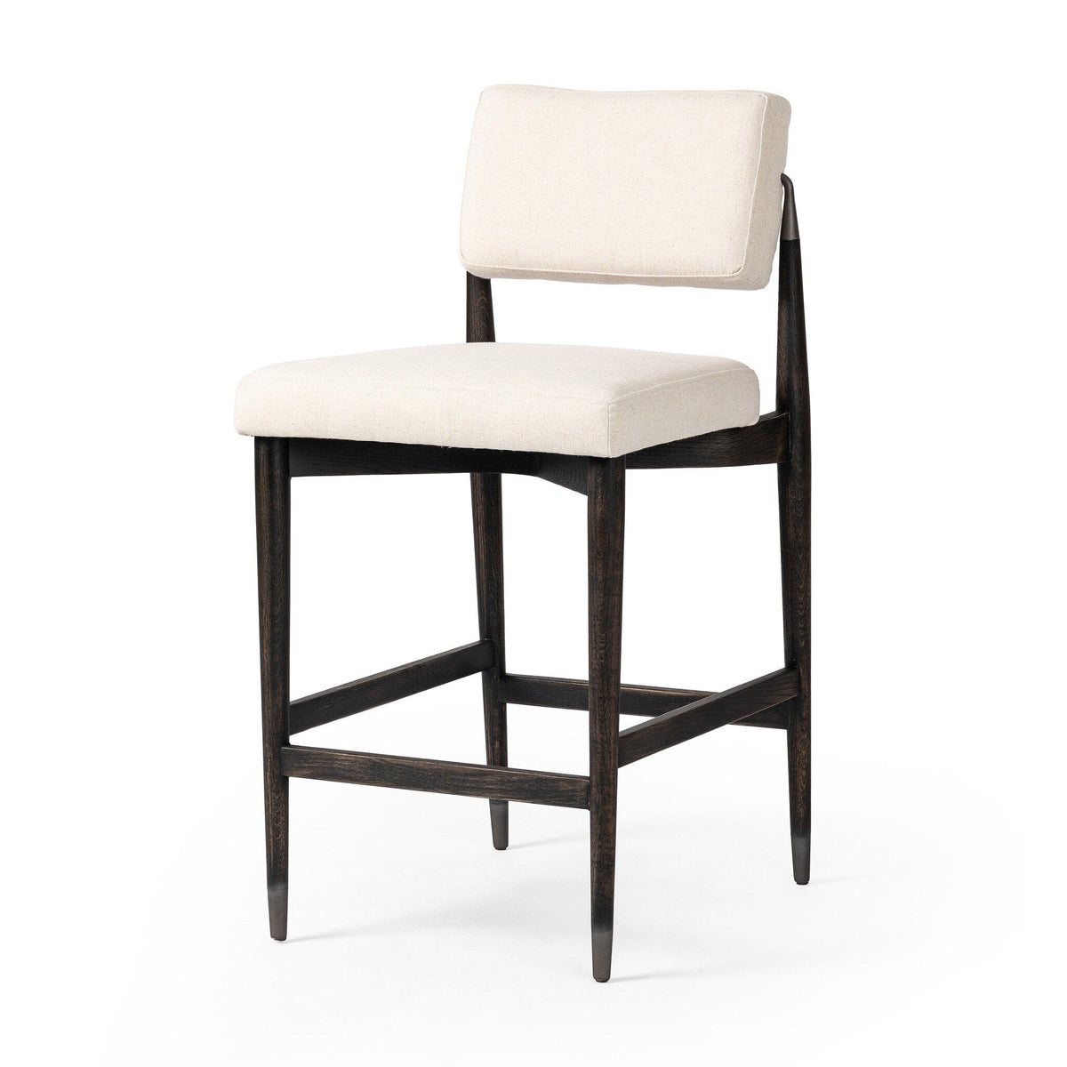 Allen Flax Upholstered Counter and Bar Stool