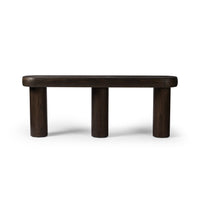 Sanders Brown Pine Console Table