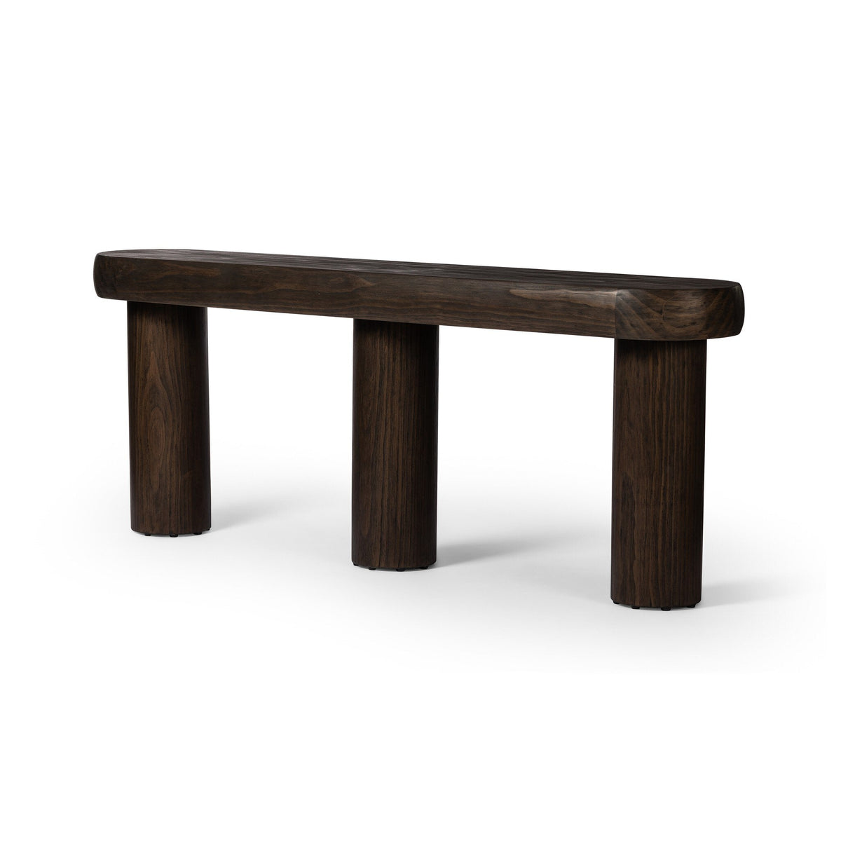 Sanders Brown Pine Console Table