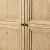 Thomas Worn Oak Paneled Cabinet