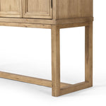 Thomas Worn Oak Paneled Cabinet