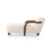 Anders Faux Mongolian Chaise