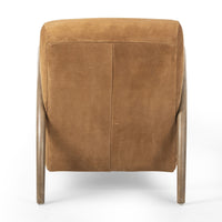 Sanderson Cognac Nubuck Chair