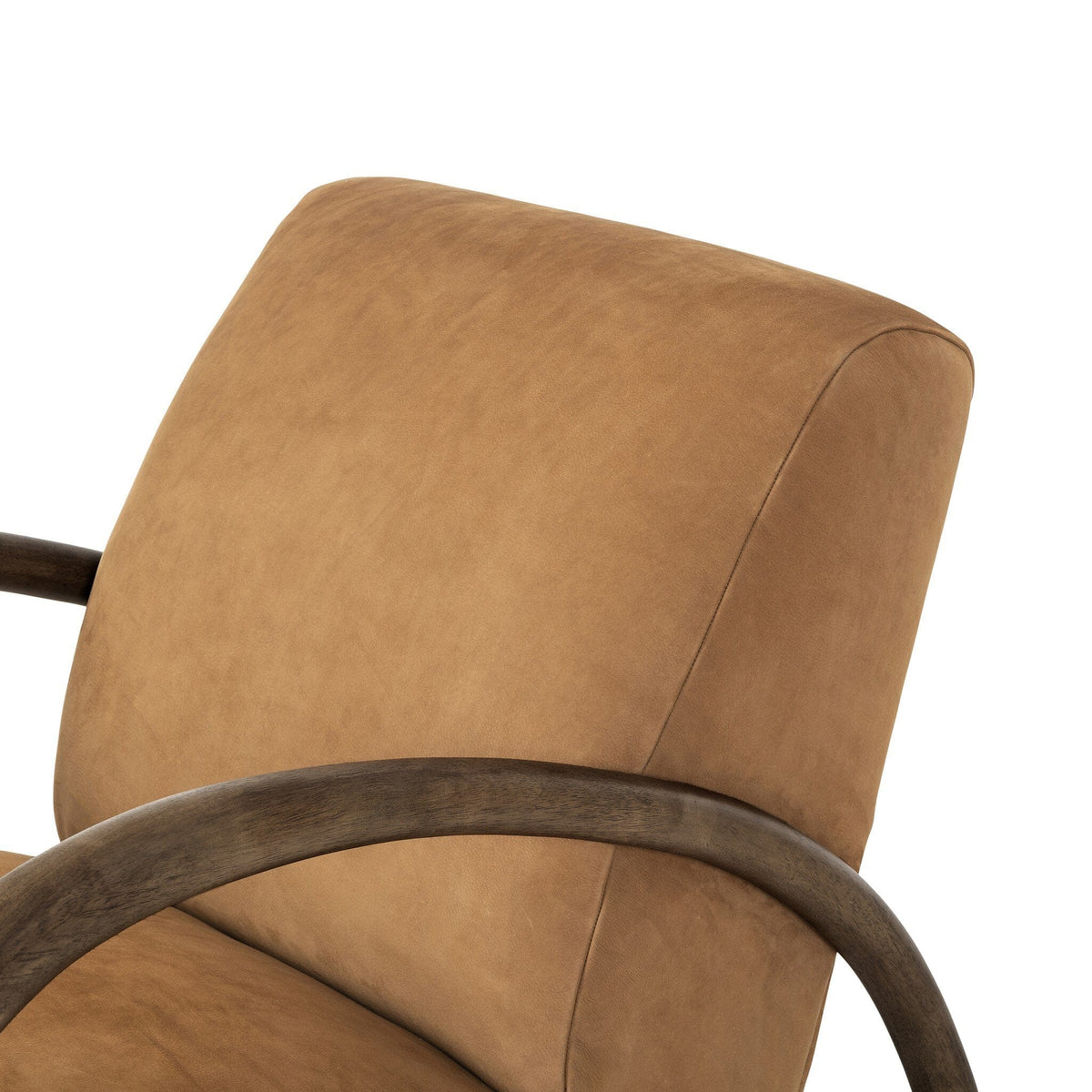 Sanderson Cognac Nubuck Chair