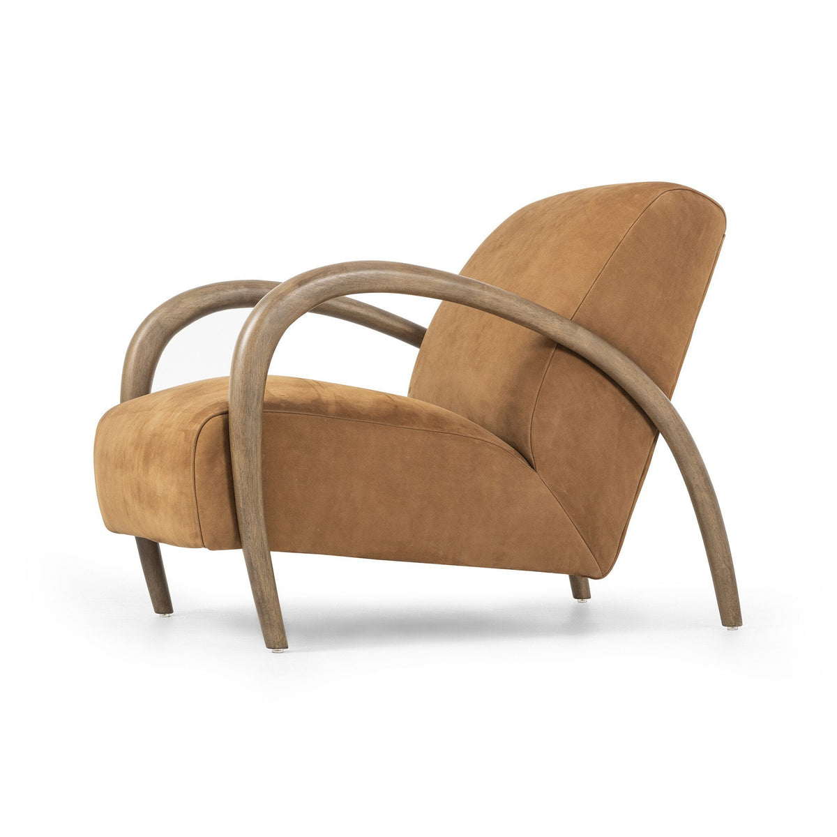 Sanderson Cognac Nubuck Chair