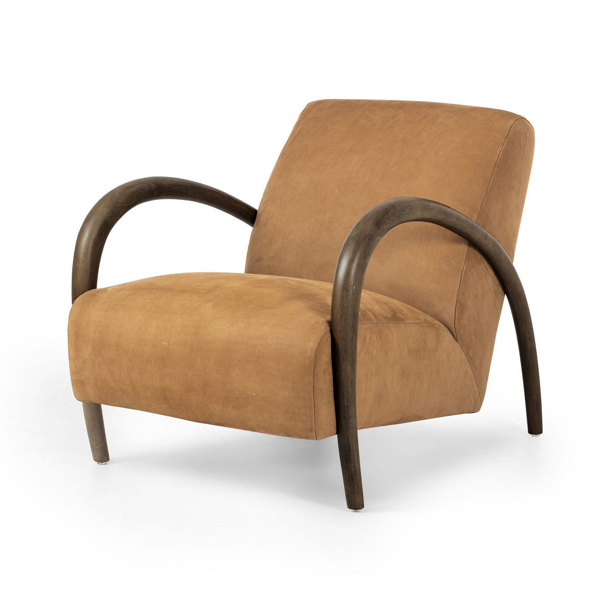 Sanderson Cognac Nubuck Chair