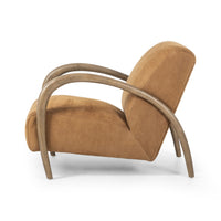 Sanderson Cognac Nubuck Chair