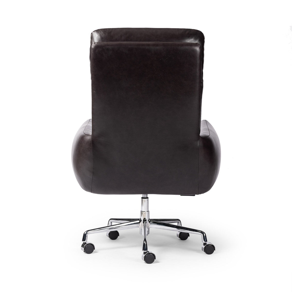 Williams Black Leather Executive Desk Chair