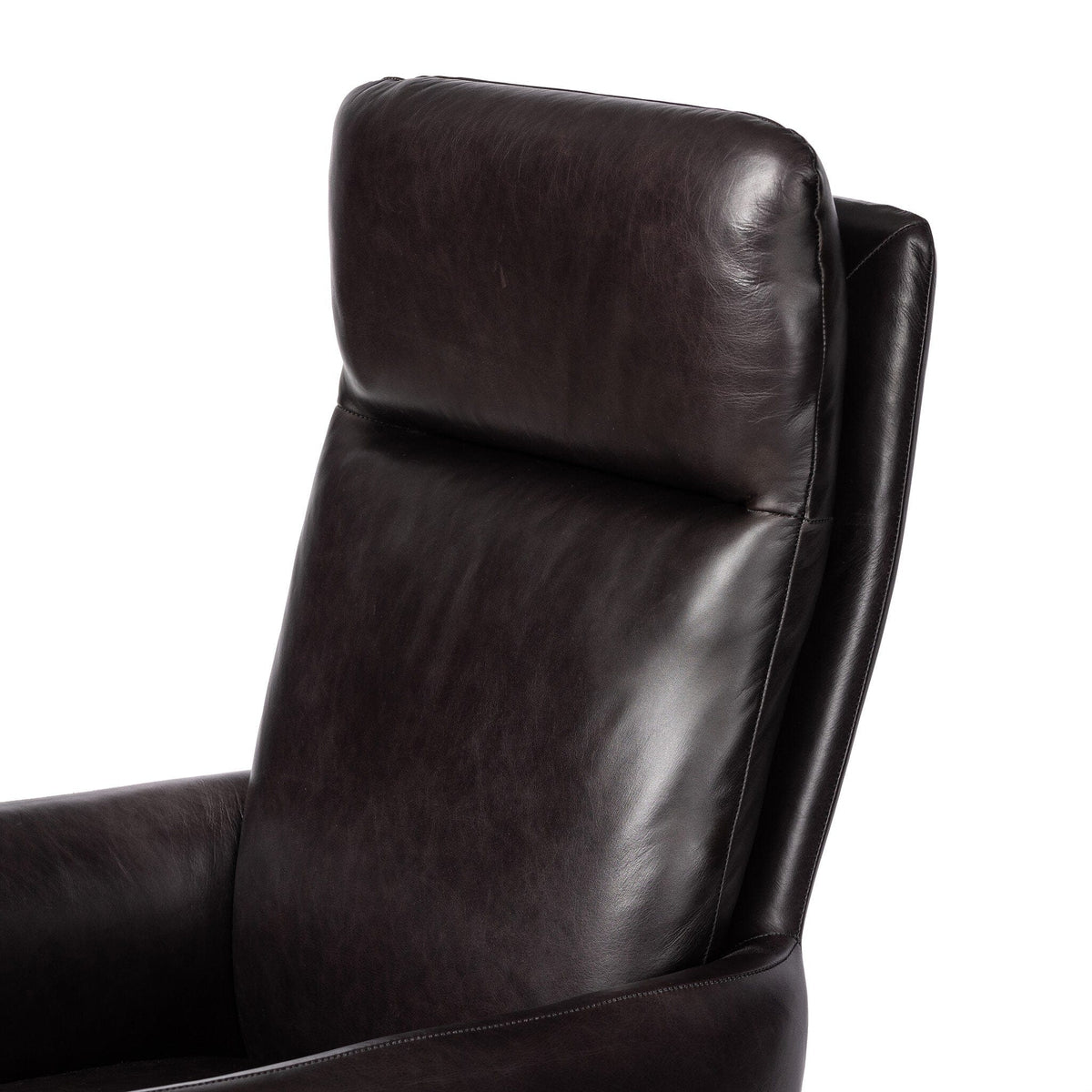 Williams Black Leather Executive Desk Chair