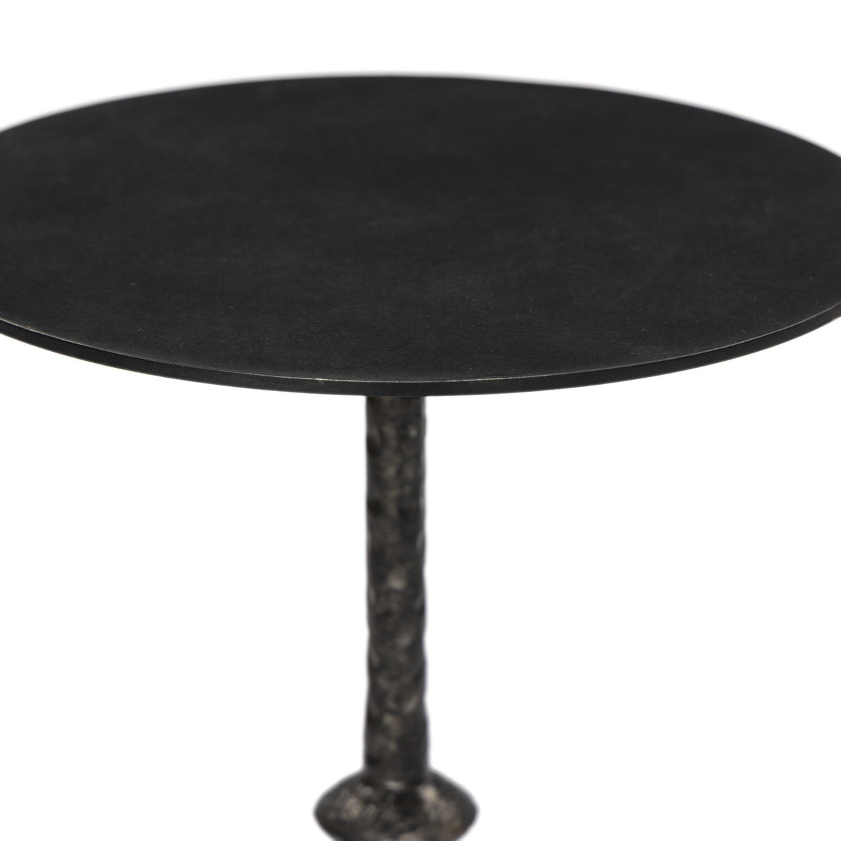 Joyce Black Iron Accent End Table