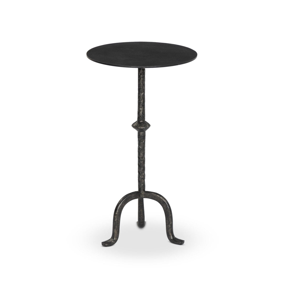 Joyce Black Iron Accent End Table