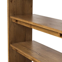 Ted Rustic Oak Bookcase