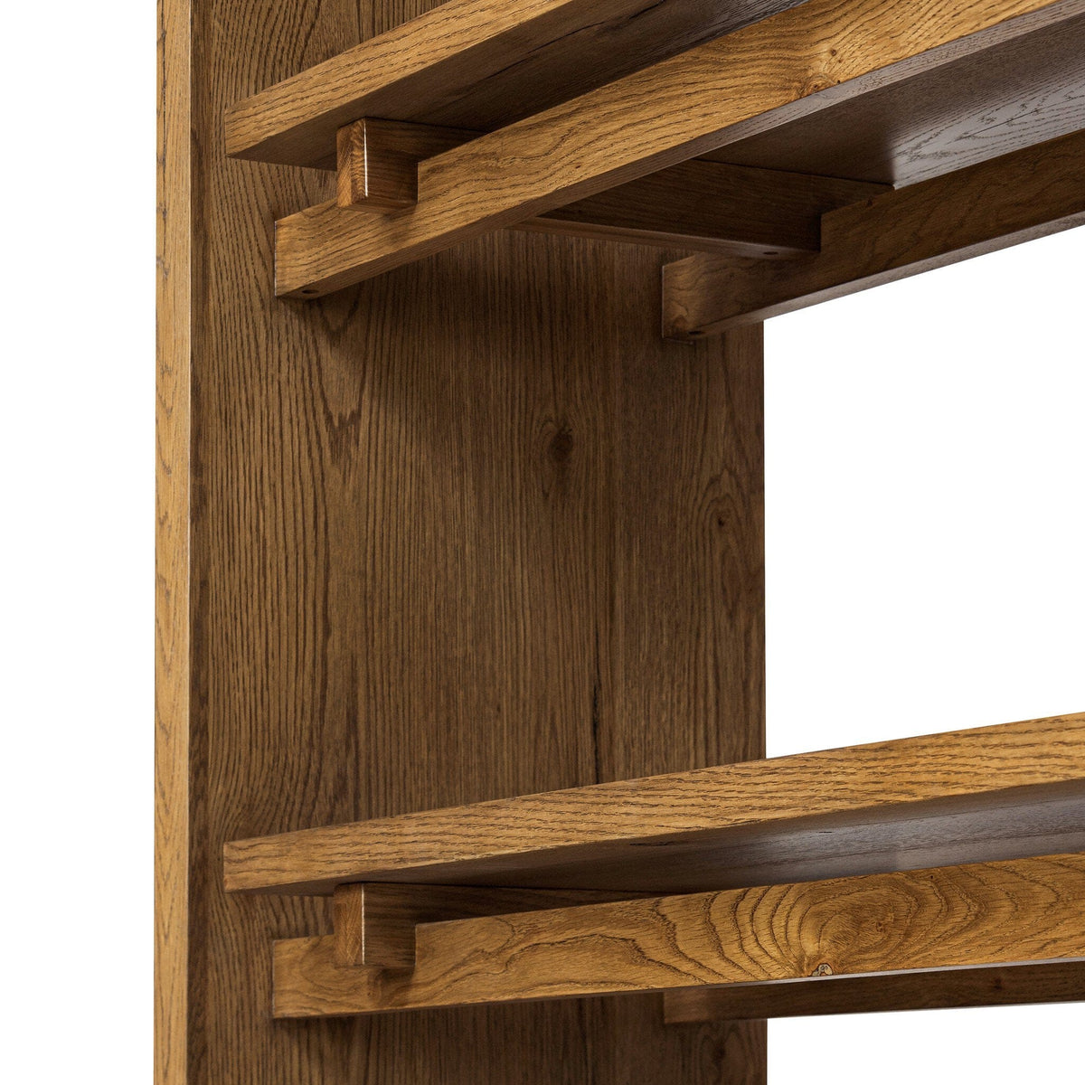 Ted Rustic Oak Bookcase