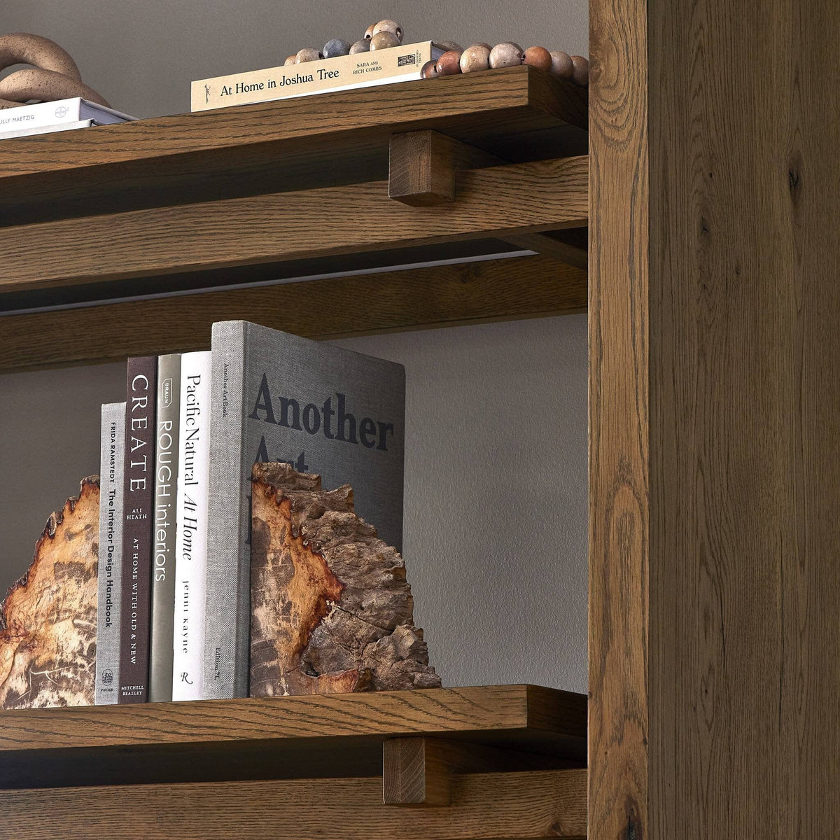 Ted Rustic Oak Bookcase