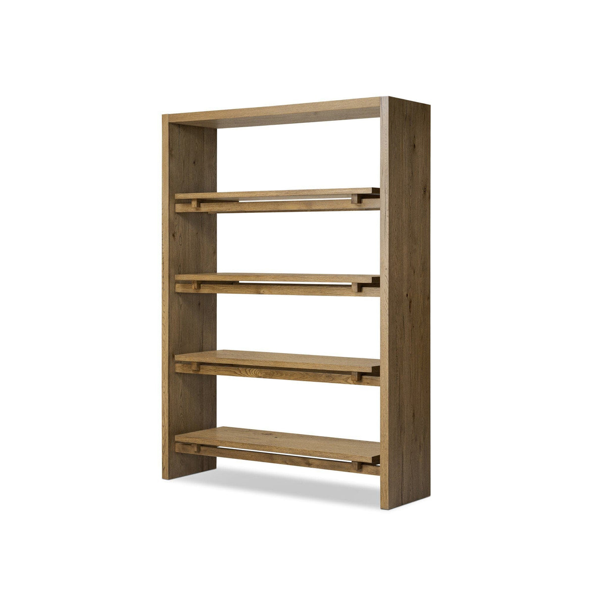 Ted Rustic Oak Bookcase