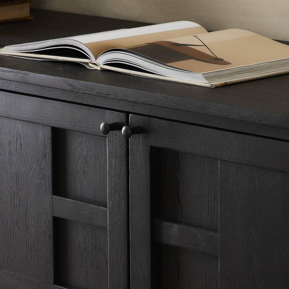 Alexander Smoked Black Sideboard