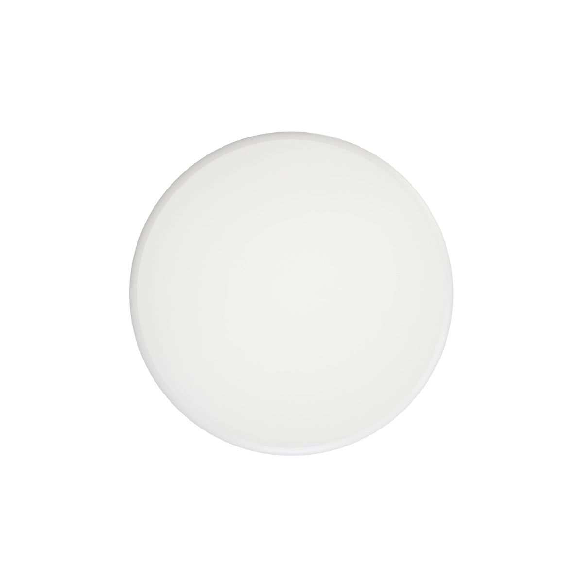Lolite White Concrete Coffee Table - Side View | Bone & Brass