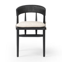 Braxton Black Oak Dining Chair