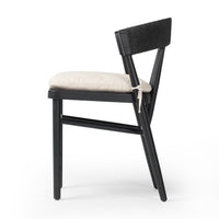 Braxton Black Oak Dining Chair