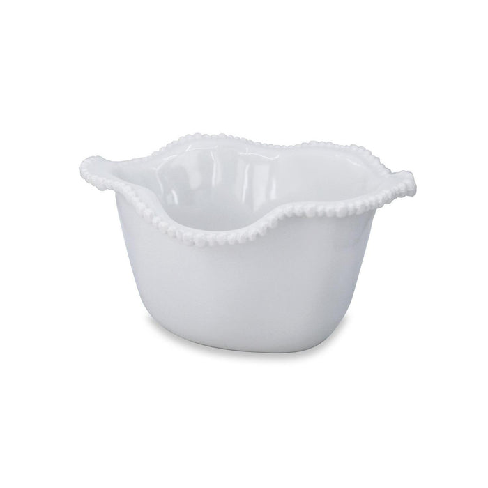 Vida White Alegria Ice Bucket | Bone & Brass
