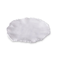 VIDA Alegria White Salad Plate Set of 4 | Bone & Brass