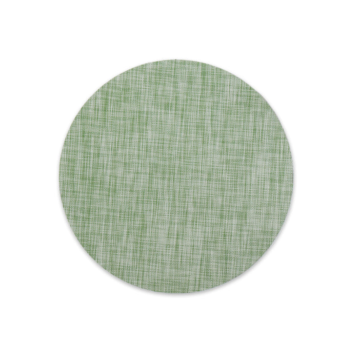 VIDA Green Round Woven Placemats Set of 4