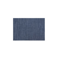 Vida Navy Rectangular Woven Placemats Set 4 | Bone & Brass