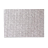 Vida Textured Natural Woven Rectangle Placemats Set of 4 | Bone & Brass